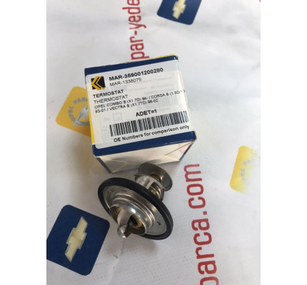 Termostat 1.7 Dizel Corsa B Corsa C Combo B Combo C | Opelpar Otomotiv