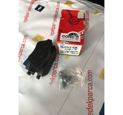 Ön Fren Balatası Corsa D Küçük Tip | Opelpar Otomotiv