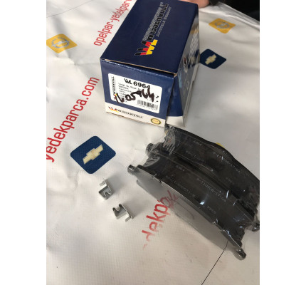Ön Fren Balatası Corsa C Combo C Meriva A | Opelpar Otomotiv